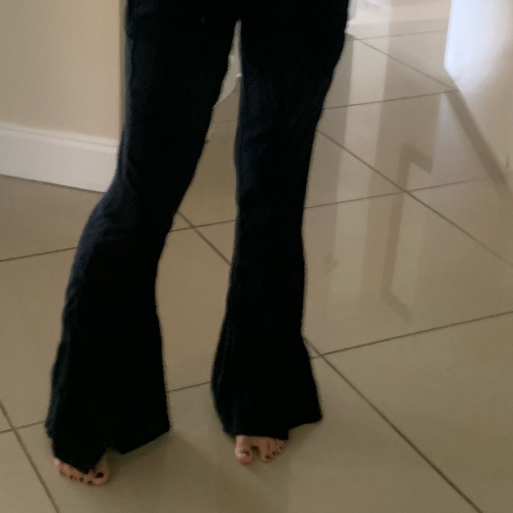 Black Flare Pants
